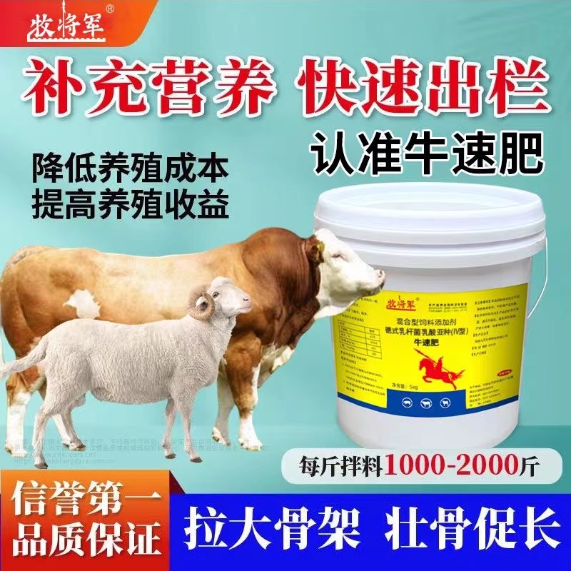 兽用牛羊疯长素催肥增重牛羊肥大壮健脾开胃拉骨架育肥牛羊添加剂